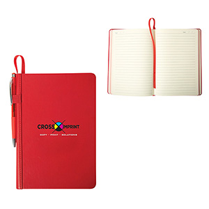 CA9487
	-LUCCA PU HARD COVER JOURNAL
	-Red