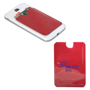 CU6577-C-étui RFID pour téléphone-rouge (Soldes - Minimum de 390 unités)