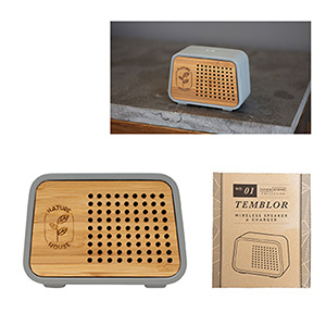 OR2310
	-TEMBLOR™ SPEAKER + WIRELESS CHARGER
	-Grey/Brown
