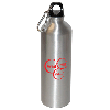 WB8007
	-750 ML (25 FL. OZ.) ALUMINUM WATER BOTTLE WITH CARABINER-Silver