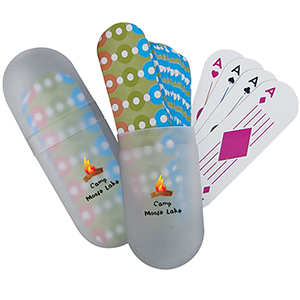 AM5199-C
	-PLAYING CARDS
	-Clear (Clearance Minimum 200 Units)
