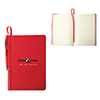CA9487
	-LUCCA PU HARD COVER JOURNAL-Red