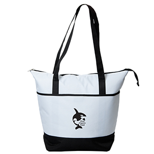 CB5990
	-CARRY COLD COOLER TOTE
	-White/Black