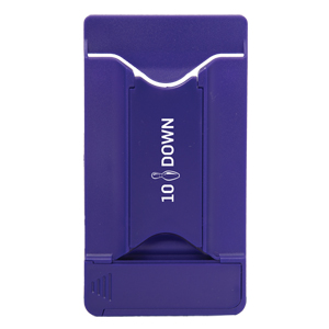 CU8882-C
	-LOCKDOWN CARD HOLDER WITH STAND AND SCREEN CLEANER
	-Purple (Clearance Minimum 330 Units)