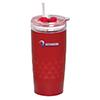 DA9632
	-RONBO 450 ML. (15 FL. OZ.) TRAVEL TUMBLER WITH GLASS LINER-Red