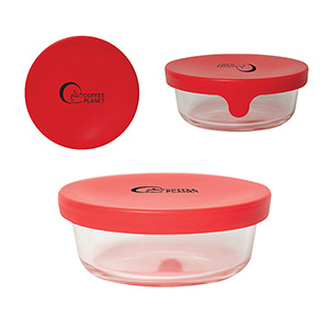 GL9638-C
	-TOPSIDE 400 ML. (13.5 OZ.) STORAGE CONTAINER
	-Red (Clearance Minimum 60 Units)