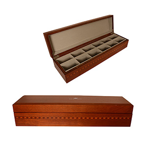 GP3049-C
	-GIFT BOX WITH 8 COMPARTMENTS
	-Brown (Clearance Minimum 20 Units)