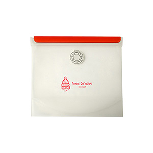 KP8727-C
	-FOSTER REUSABLE SILICONE FOOD BAG
	-Red (Clearance Minimum 50 Units)
