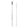 KP9712-C
	-MESOSPHERE STAINLESS STRAW WITH SILICONE TIP-Black (Clearance Minimum 250 Units)