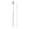 KP9712-C
	-MESOSPHERE STAINLESS STRAW WITH SILICONE TIP-Purple (Clearance Minimum 210 Units)