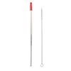 KP9712-C
	-MESOSPHERE STAINLESS STRAW WITH SILICONE TIP-Red (Clearance Minimum 210 Units)
