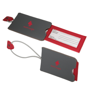LT8861-C
	-PERTH JET PRIVACY LUGGAGE TAG
	-Red/Grey (Clearance Minimum 90 Units)