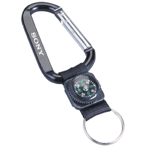 M8108
	-CARABINER WITH DECORATIVE COMPASS (8MM)
	-Black                                                                                                                                                                                                                                                          