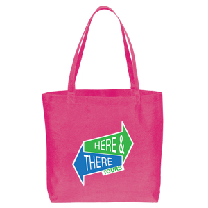 NW2950-C
	-NON WOVEN TOTE BAG
	-Pink (Clearance Minimum 190 Units)