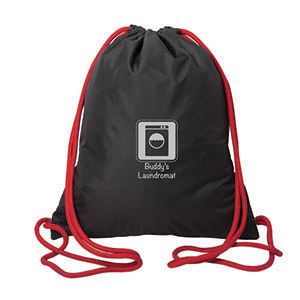 P8701
	-THE EXECUTIVE DRAWSTRING BACKPACK
	-Black/Red