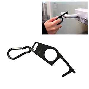 PP0008-C
	-TOUCHLESS KEY WITH CARABINER
	-Black (Clearance Minimum 220 Units)