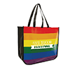 TO4708
	-EXTRA LARGE RECYCLED SHOPPING TOTE-Rainbow