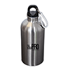 WB4833
	-500 ml (17 fl. oz.) STAINLESS STEEL BOTTLE WITH CARABINER-Silver