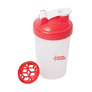 WB6785
	-THE CROSS-TRAINER 400 ML. (13.5 FL. OZ.) SMALL SHAKER BOTTLE
	-Clear/Red (Clearance Minimum 100 Units)