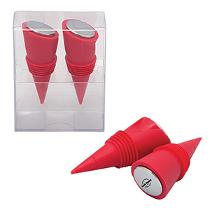 WK6383-C
	-TWIN NAPA STOPPERS GIFT SET
	-Red (Clearance Minimum 200 Units)